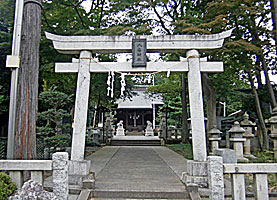 奈良橋八幡神社二ノ鳥居