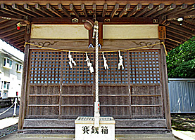 西田杉山神社拝所