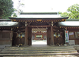 荻窪八幡神社神門