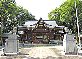 荻窪八幡神社拝殿正面