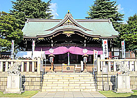 尾久八幡神社拝殿