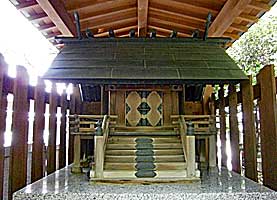 小石川太田神社社殿正面