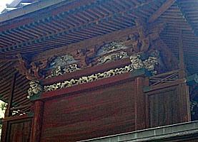 青梅住吉神社本殿彫刻