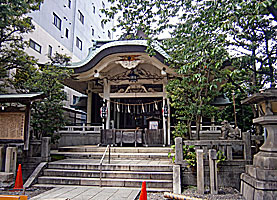 猿江神社拝殿左より