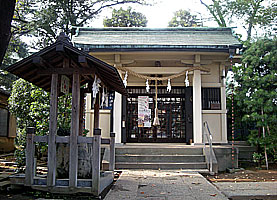 駒込妙義神社拝殿