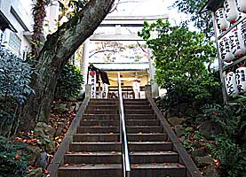 駒込妙義神社石段