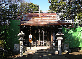 城山熊野神社拝殿