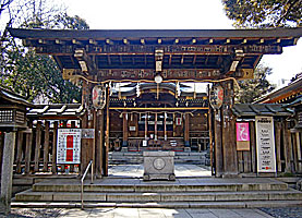 下谷神社神門