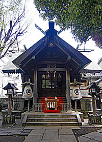 下谷三島神社拝殿正面