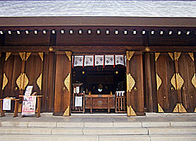東京松蔭神社拝所