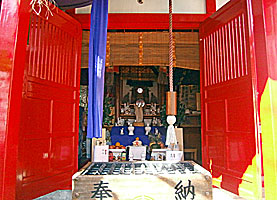 装束稲荷神社拝所