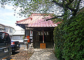 染井稲荷神社拝殿