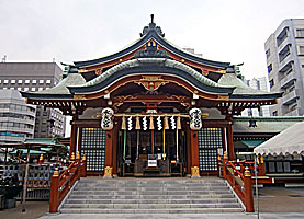 東京水天宮拝殿正面