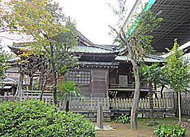 隅田川神社社殿側面