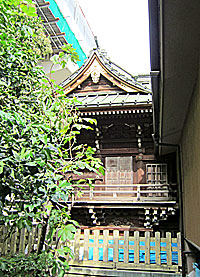 隅田川神社本殿右側面