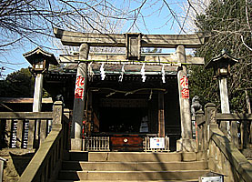 諏方神社拝殿