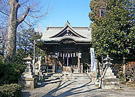 立川熊野神社拝殿