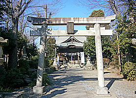 立川熊野神社二ノ鳥居