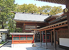 立川諏訪神社八幡社側本殿