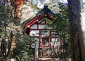 高松八幡神社本殿右側面