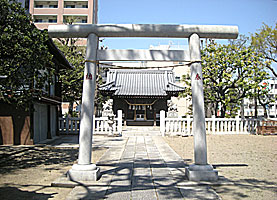 竹塚神社二ノ鳥居