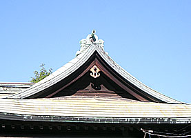玉姫稲荷神社拝殿懸魚