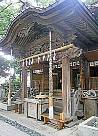 田無神社拝殿向左より