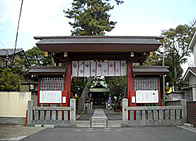 立石熊野神社神門