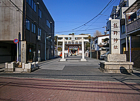 立石熊野神社参道入口