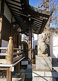 立石諏訪神社拝殿向拝右側面