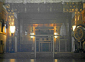 常盤台天祖神社拝殿内部