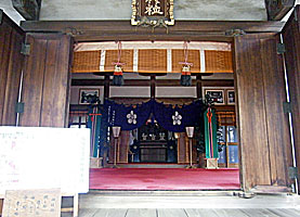徳丸北野神社拝所