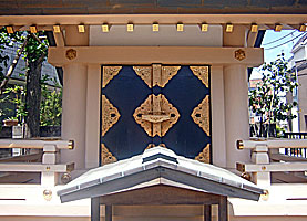 蒲田椿神社拝所