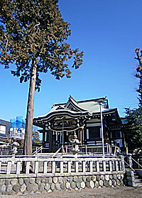 つくし野杉山神社（三社宮）拝殿