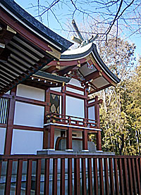 鶴間熊野神社本殿