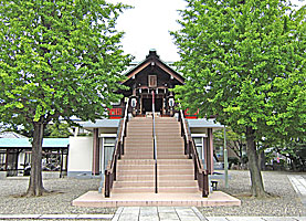 宇喜田稲荷神社拝殿