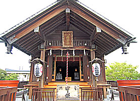 宇喜田稲荷神社拝殿