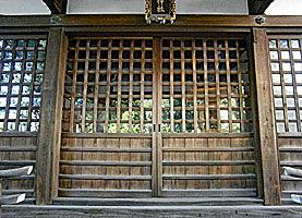 矢口氷川神社拝所
