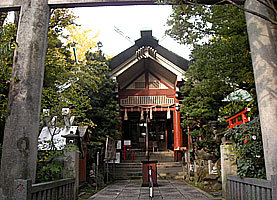 亀戸天祖神社拝殿