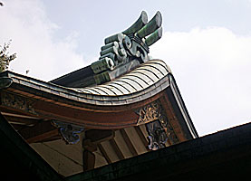 雪ヶ谷八幡神社拝殿懸魚