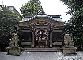 雑司ヶ谷大鳥神社拝殿正面