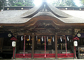 宮内熊野大社拝殿正面