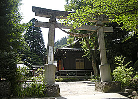 山寺日枝神社西鳥居