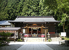 山寺日枝神社拝殿